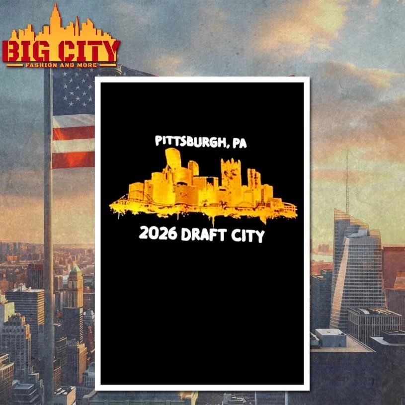 Pittsburgh 2026 Football Draft Shirt