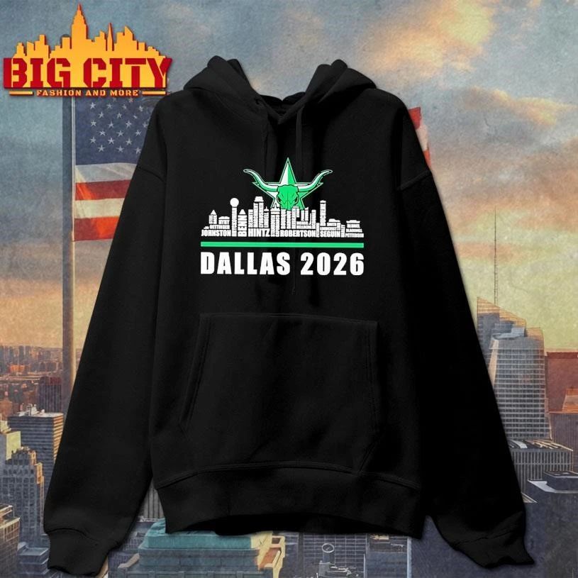 Dallas Stars 2026 City Skyline Graphic Shirt