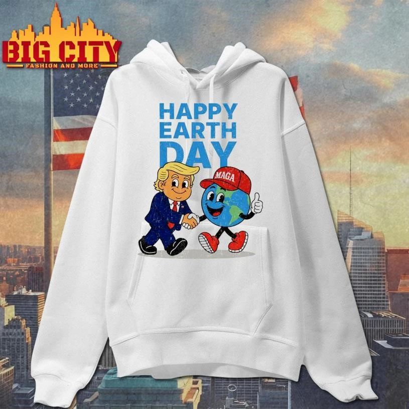 Happy Earth Day Trump Graphic Shirt