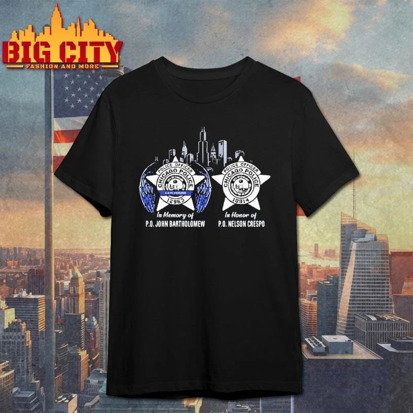 Remember And Honor PO John Bartholomew PO Nelson Crespo Shirt