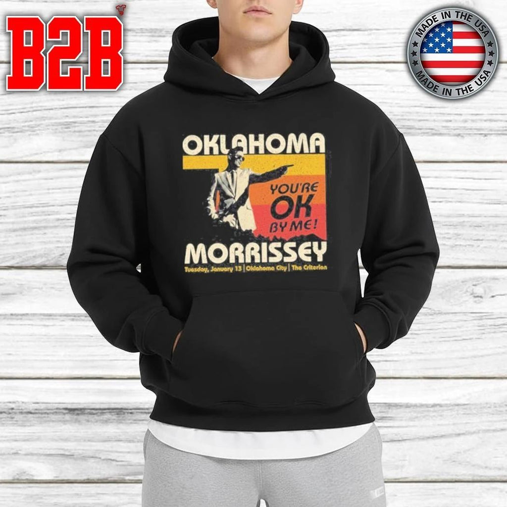 Morrissey The Criterion, Oklahoma City, OK Jan 13 2026 Shirt