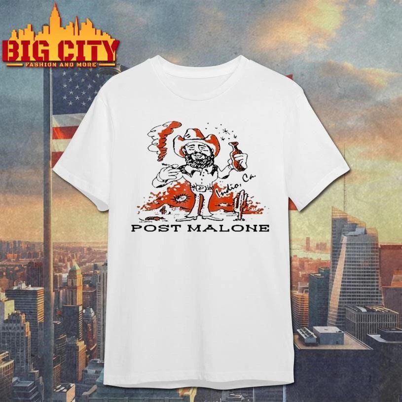 Premium Post Malone Cartoon Ringer Shirt