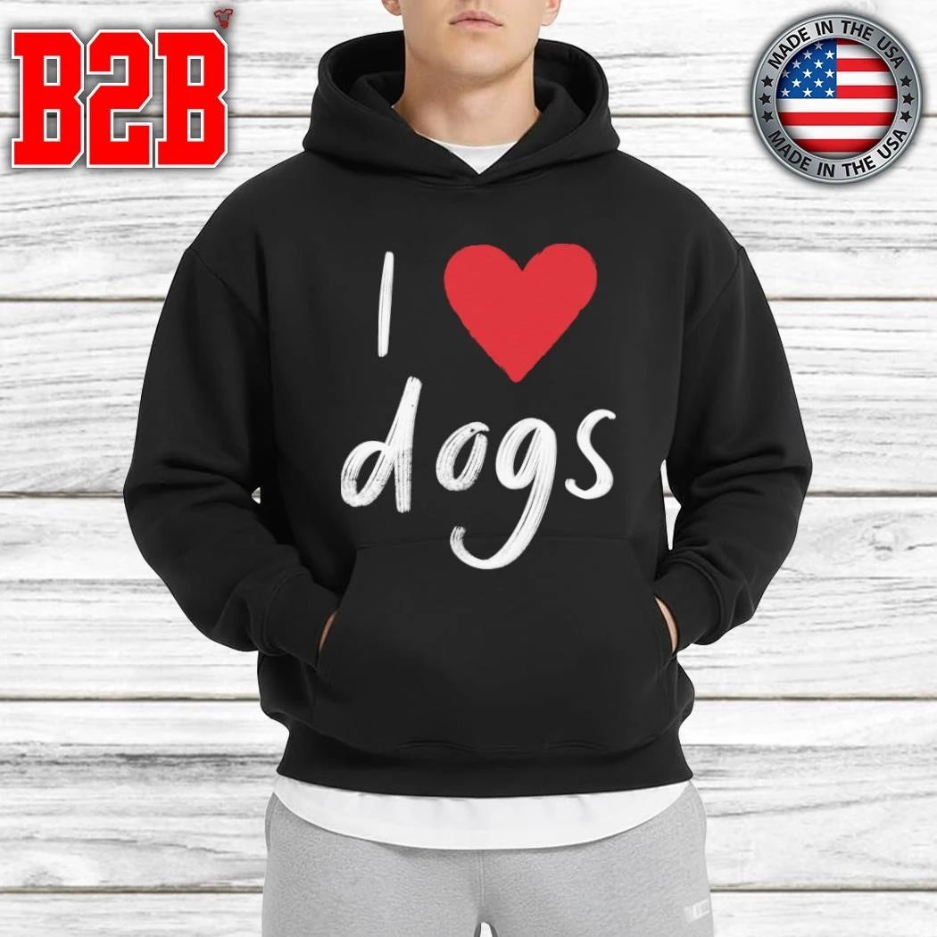 We Rate Dogs I Heart Dogs Shirt