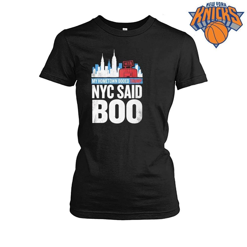 Trump Booed at MSG Shirt