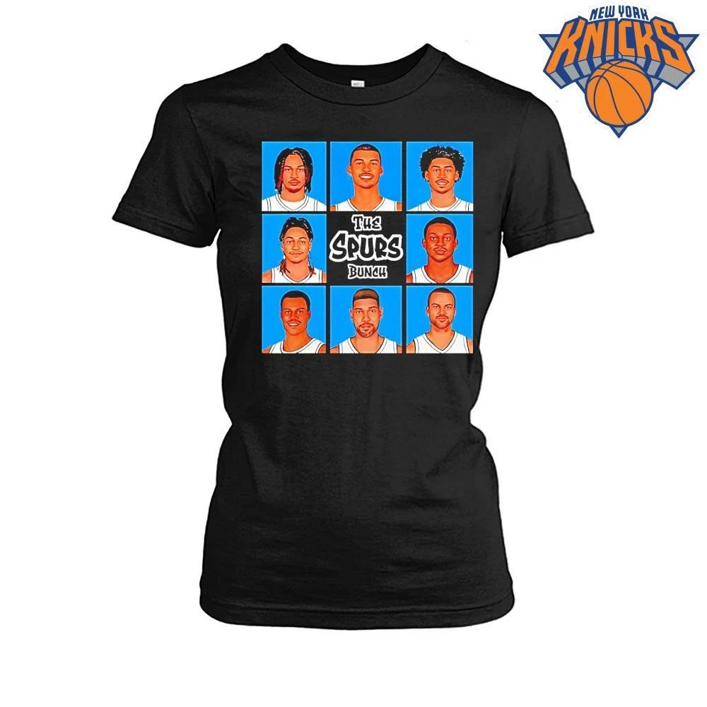 The Spurs Bunch San Antonio Spurs Basketball Bigface Players Graphic Nba 2026 Shirt