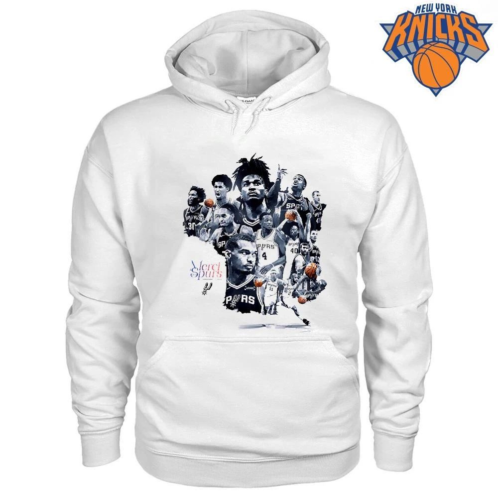Merci Les Spurs Victor Wembanyama San Antonio NBA 2026 Shirt