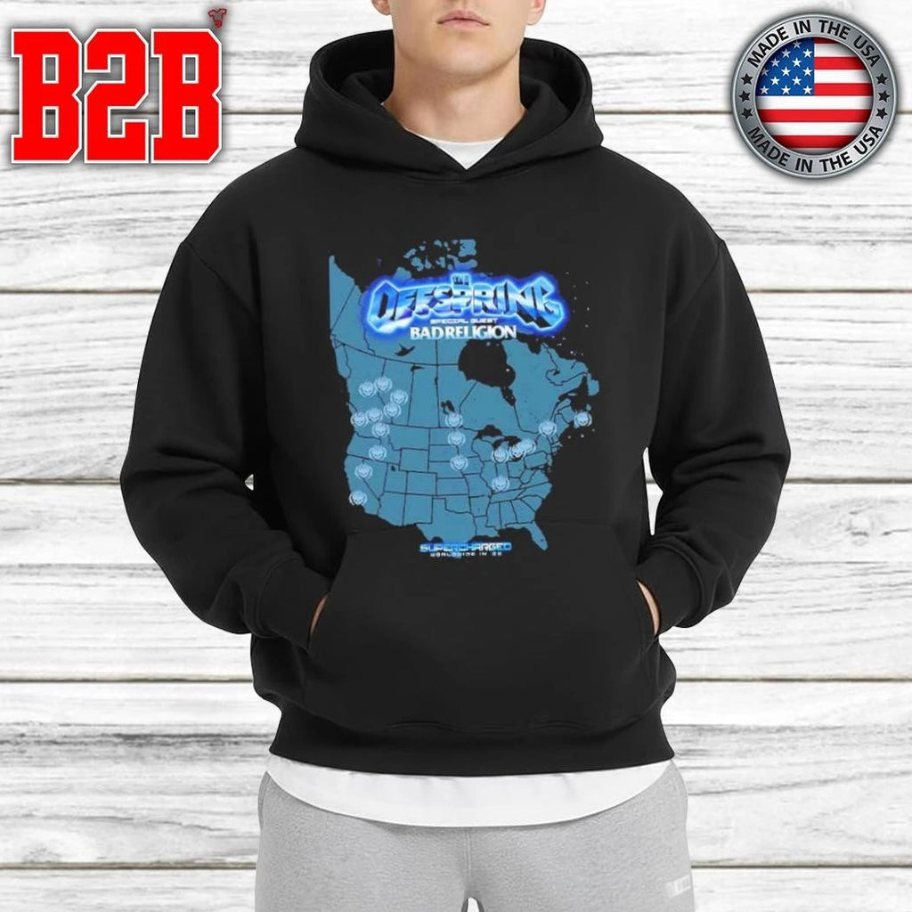 The Offspring SUPERCHARGED Worldwide In ’26 Tour For North America January And February 2026 Shirt