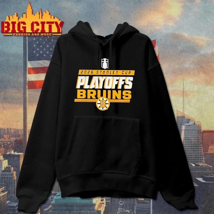 Boston Bruins 2024 NHL Stanley Cup Playoffs 2026 logo retro Shirt