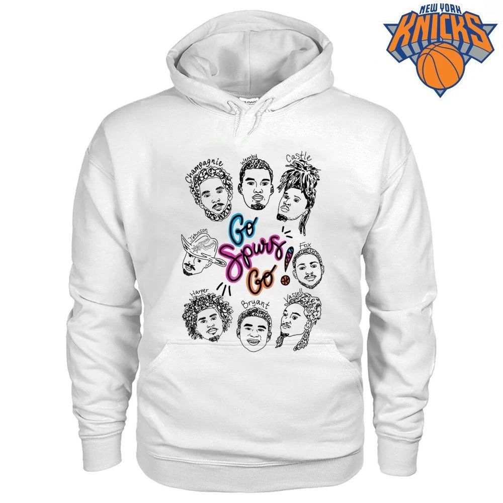 San Antonio Spurs Squad Lineup Big Head Names Graphic NBA Finals 2026 Shirt