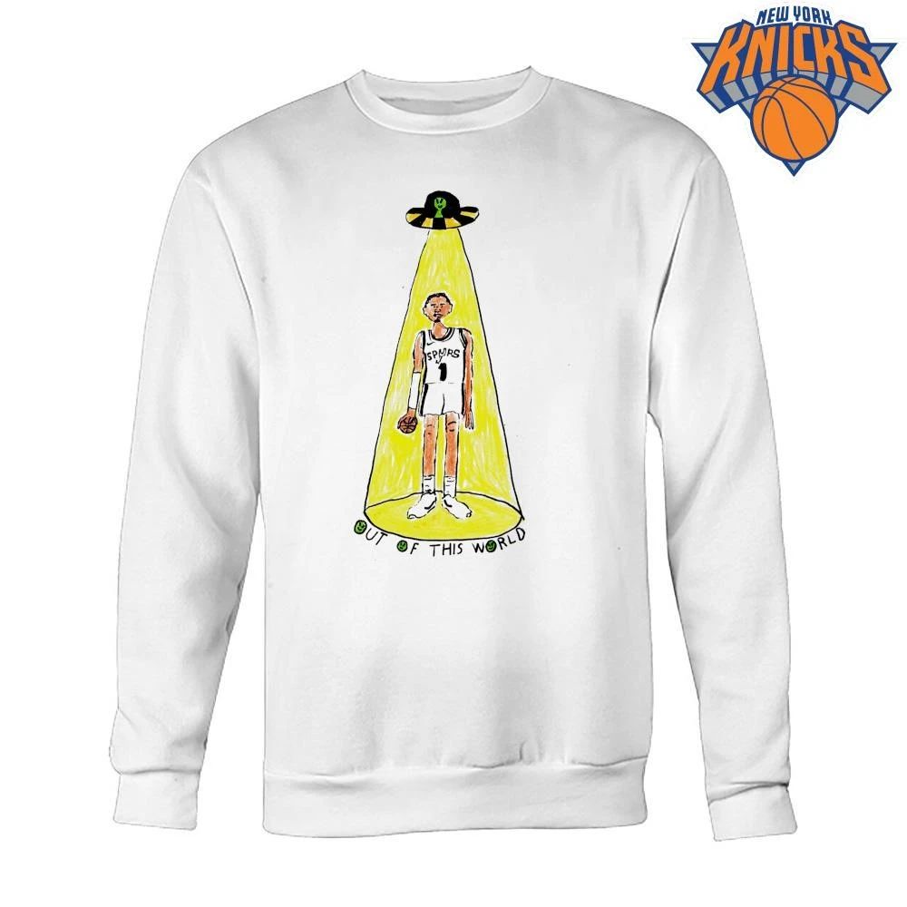 Victor Wembanyama San Antonio Spurs The Alien Out Of This World Shirt