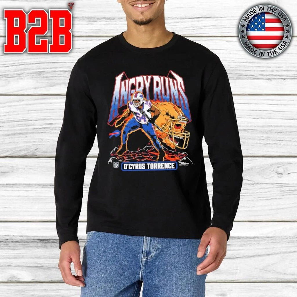 Angry Runs O’Cyrus Torrence Shirt