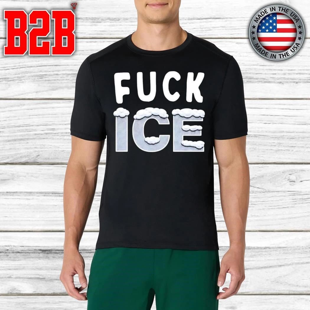 Phoebe Lunny Wears Fuck ICE Shirt