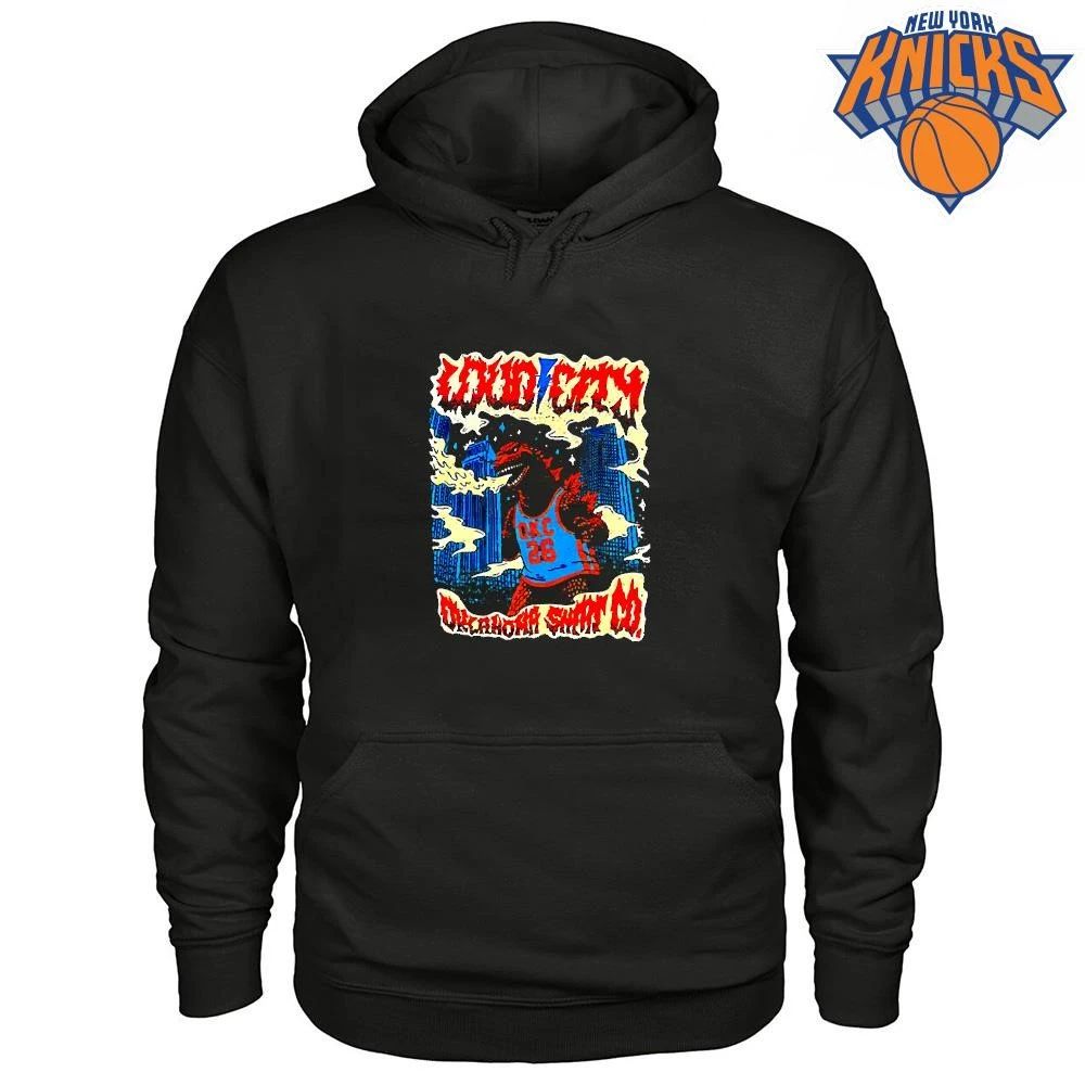 Loud City Godzilla Oklahoma Shirt Co City Skyline Graphic Shirt