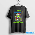 Grinch I Work At Walmart Logo Its Fine Everything Is Fine Tshirts Sweater