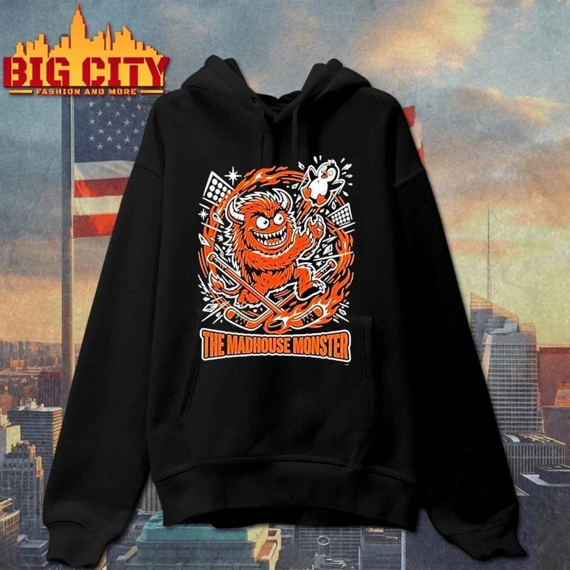 The Madhouse Monster Philadelphia Flyers Beat Pittsburgh Penguins Shirt