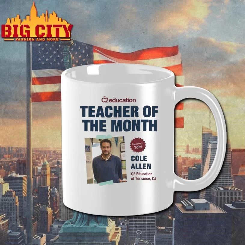 Cole Thomas Allen Teacher of the Month Graphic Shirt