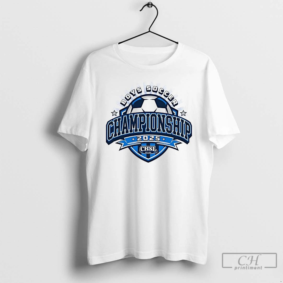 Premium 2025 Chsl Boys Soccer Championship Ornaments T Shirts