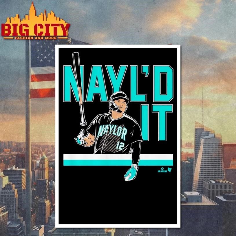 Funny Josh Naylor Nayl’d It Bat Flip Graphic Shirt