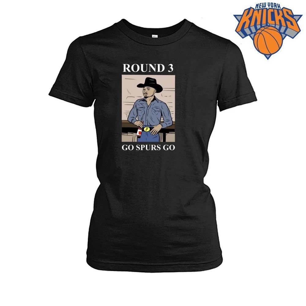 San Antonio Spurs Cowboy Go Spurs Go NBA Finals 2026 Round 3 Shirt