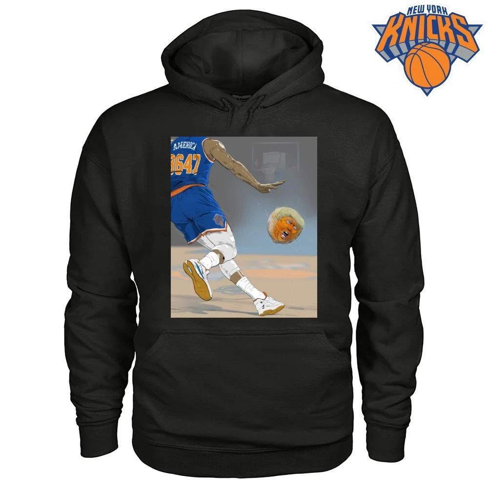 NBA Finals 2026 Donald Trump Basketball Dunk Shirt
