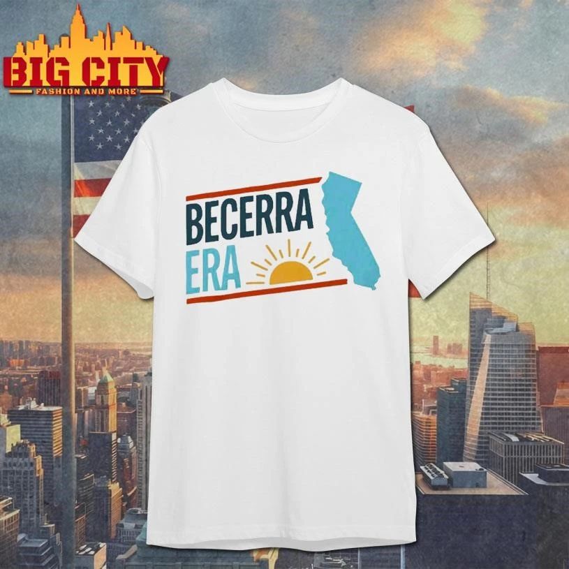Becerra Era For Governor California 2026 Shirt
