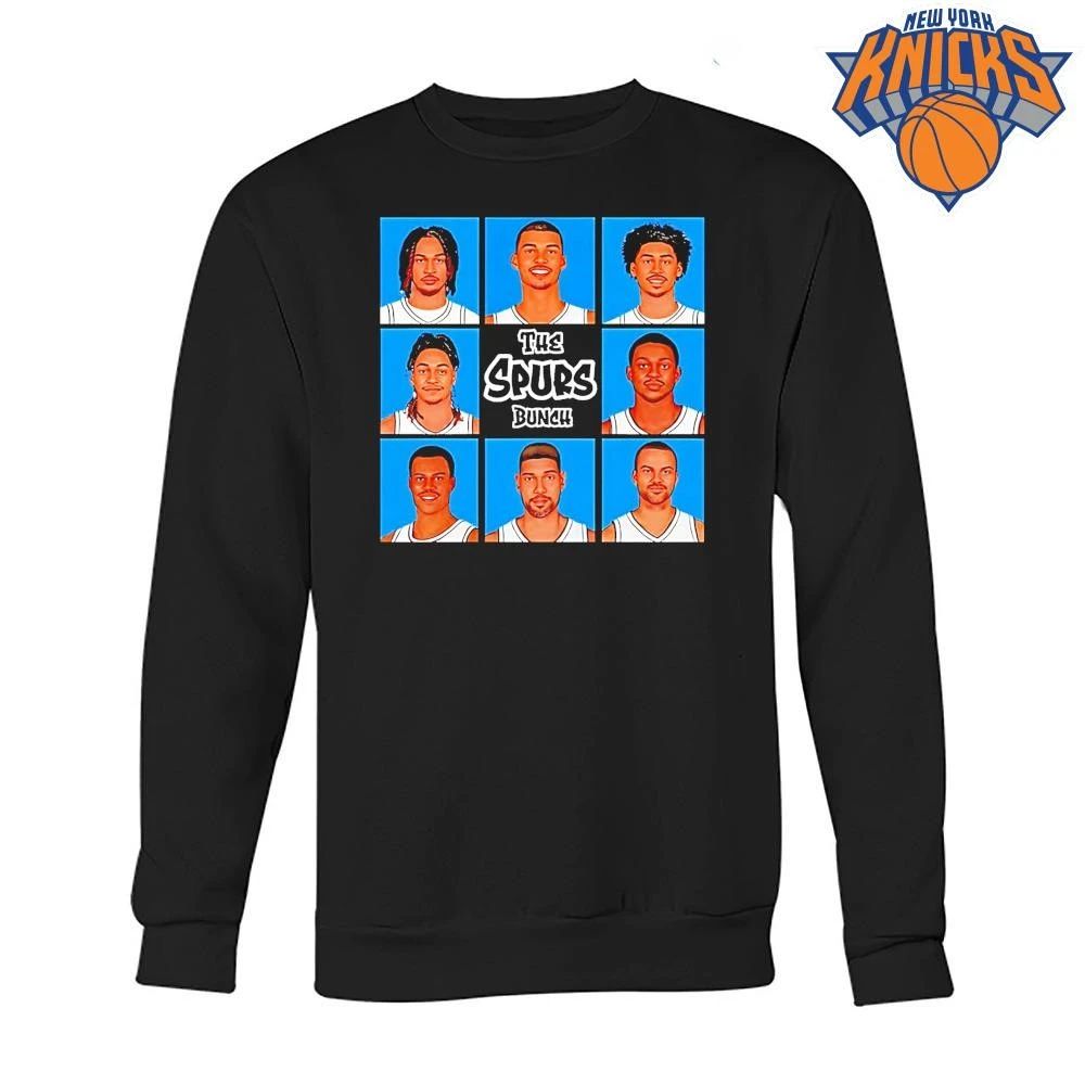 The Spurs Bunch San Antonio Spurs Basketball Bigface Players Graphic Nba 2026 Shirt