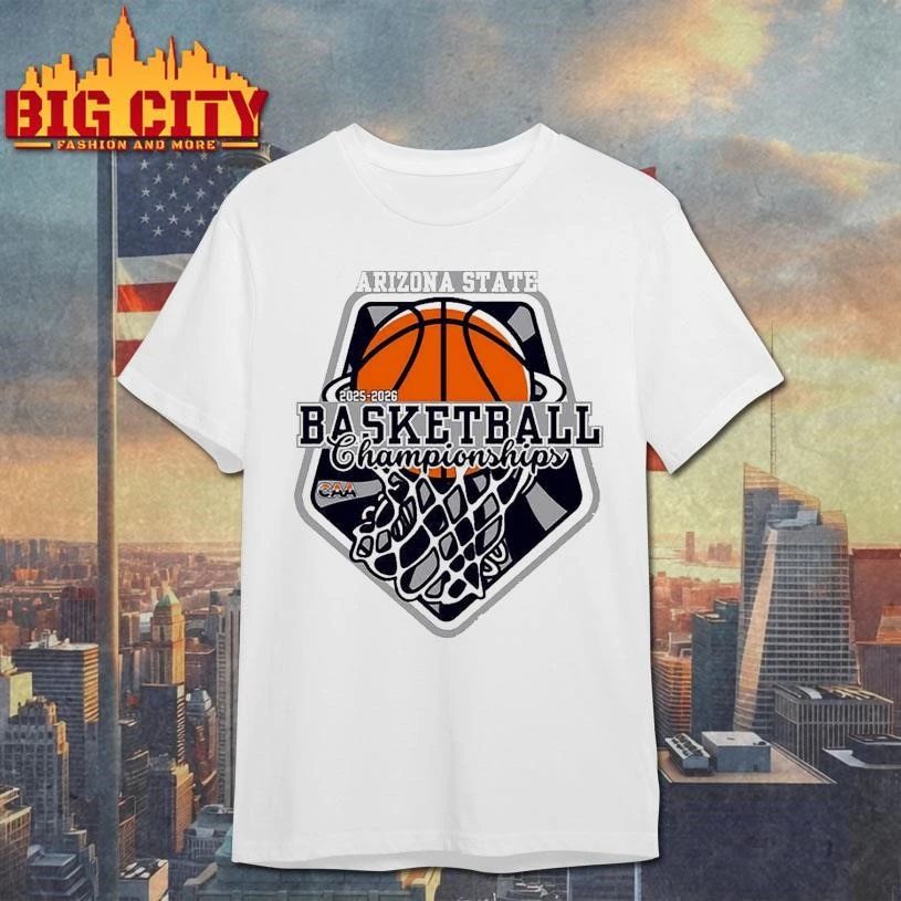 Arizona 2025 26 Caa State Championship Basketball Graphic Shirt
