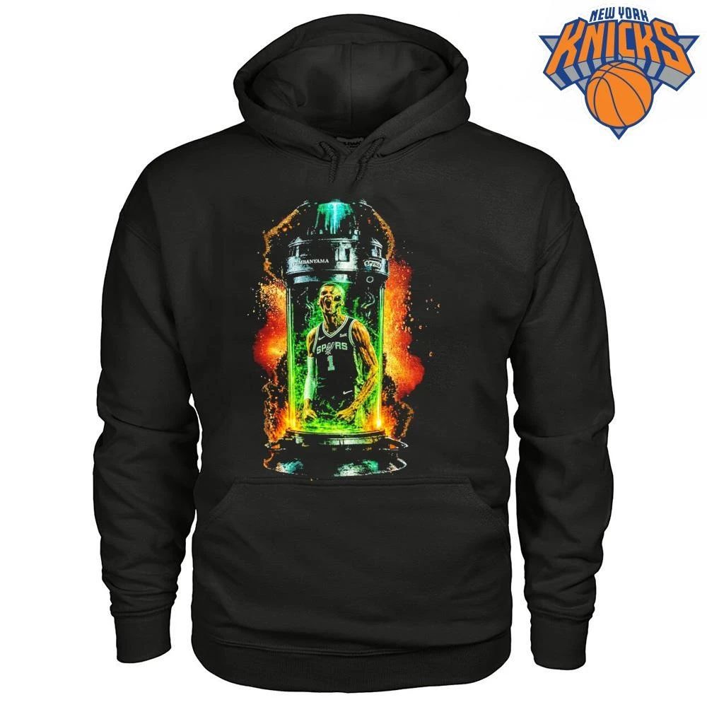 Victor Wembanyama San Antonio Spurs Alien chamber graphic NBA Finals 2026 Shirt