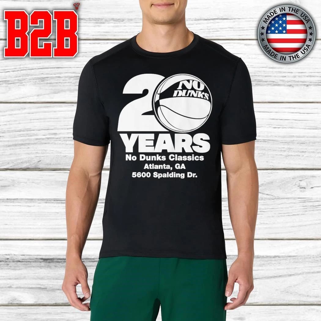 No Dunks 20th Anniversary Shirt