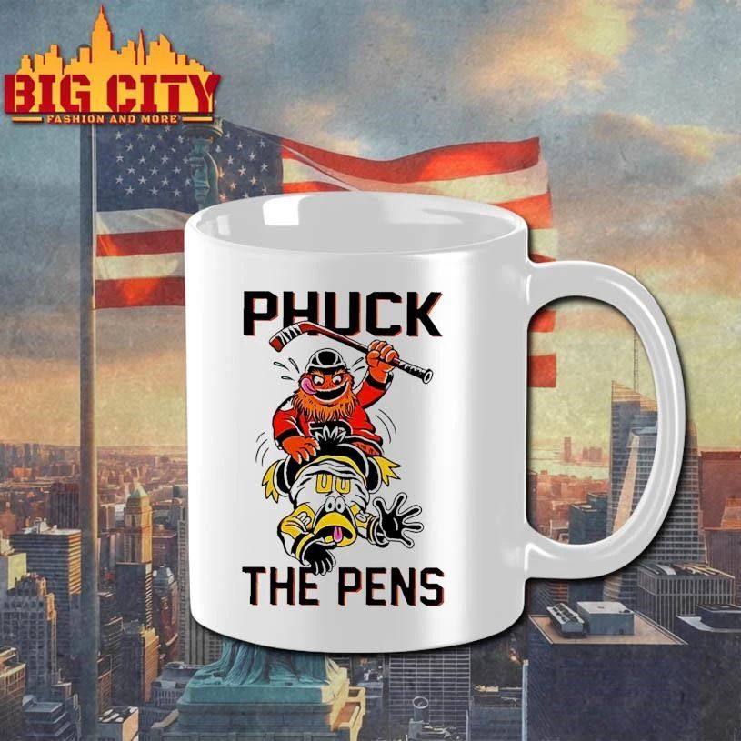 Philadelphia Flyers Vs Pittsburgh Penguins Mascot Phuck The Pens Shirt