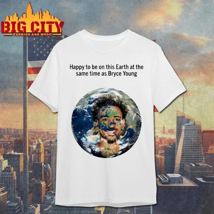 Bryce Young Happy Earth Day Graphic Shirt