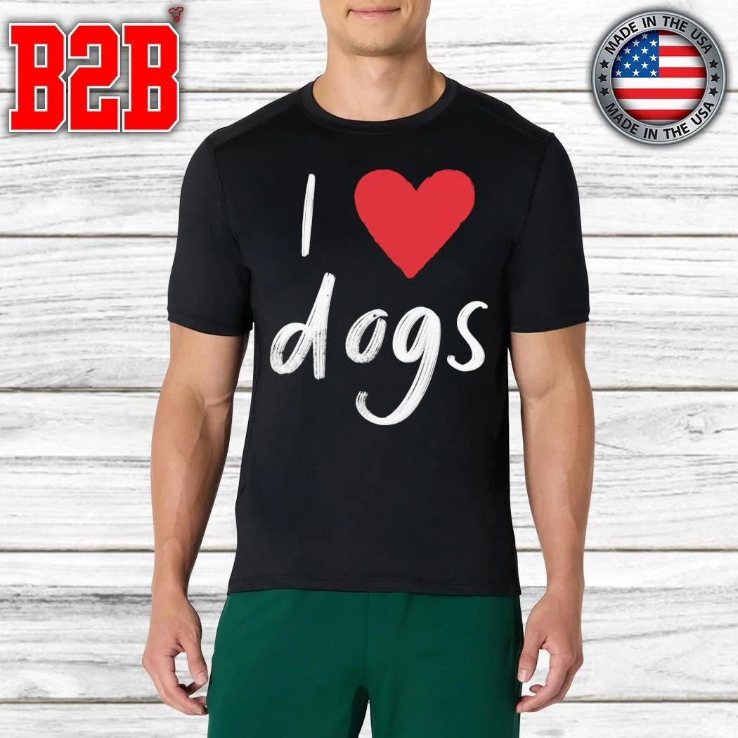 We Rate Dogs I Heart Dogs Shirt