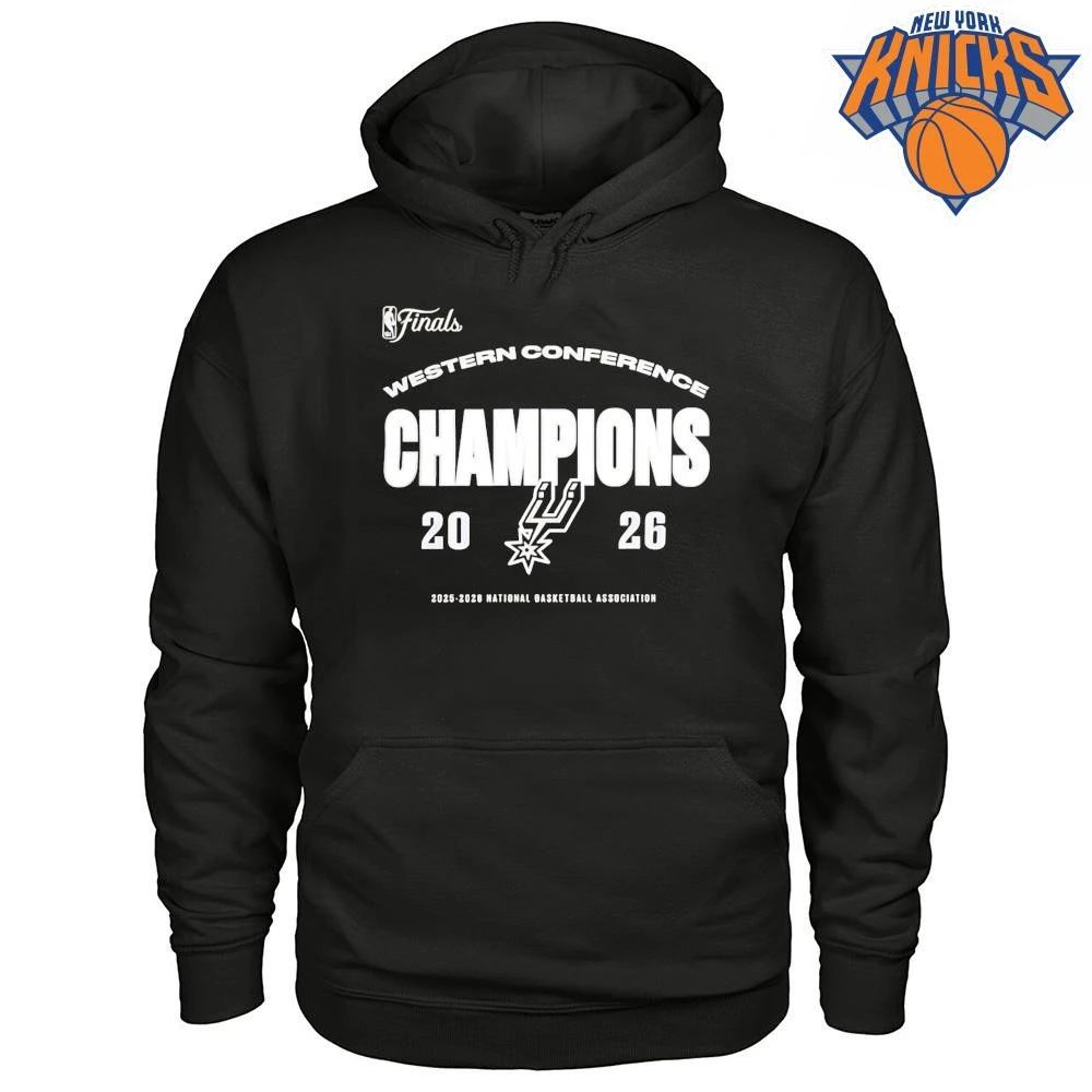 San Antonio Spurs Western Conference Champions 2026 logo Shirt