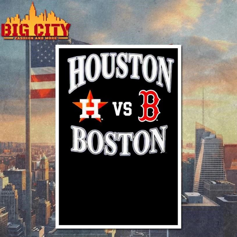 Original Astros x Red Sox Graphic Shirt