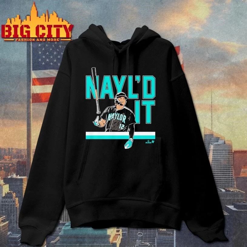 Funny Josh Naylor Nayl’d It Bat Flip Graphic Shirt