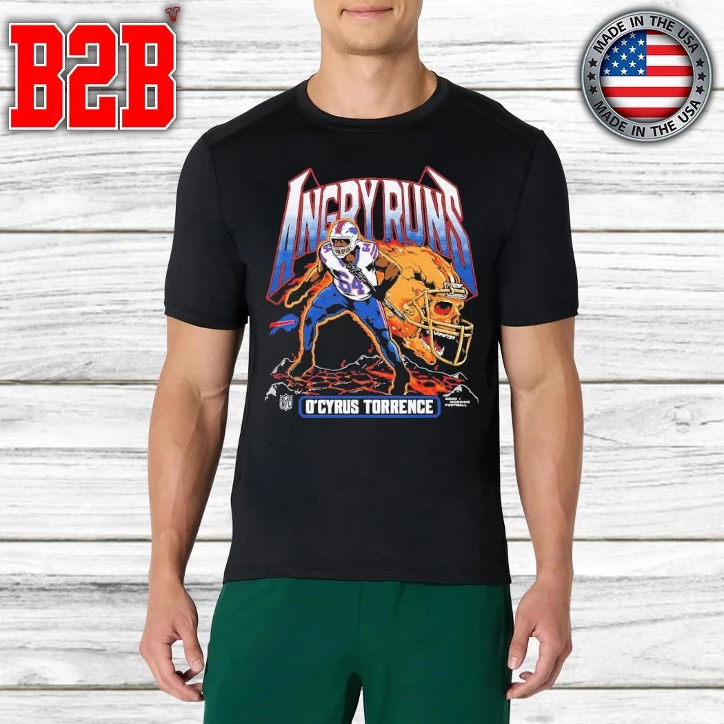 Angry Runs O’Cyrus Torrence Shirt