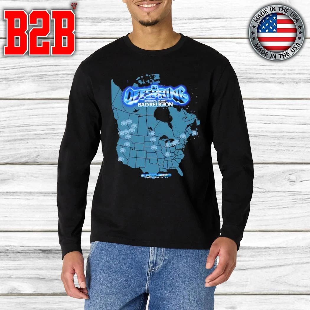 The Offspring SUPERCHARGED Worldwide In ’26 Tour For North America January And February 2026 Shirt
