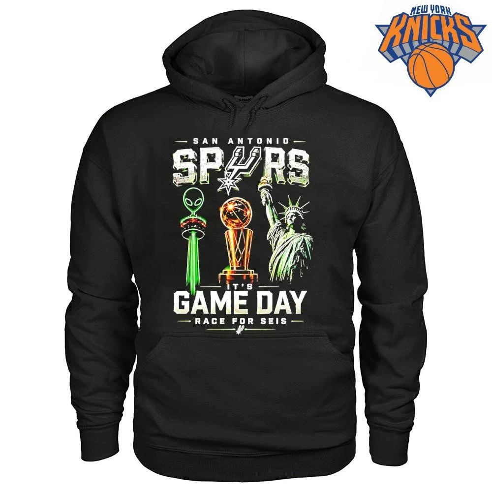 Victor Wembanyama San Antonio Spurs It Is Game Day Race For Seis Trophy Shirt