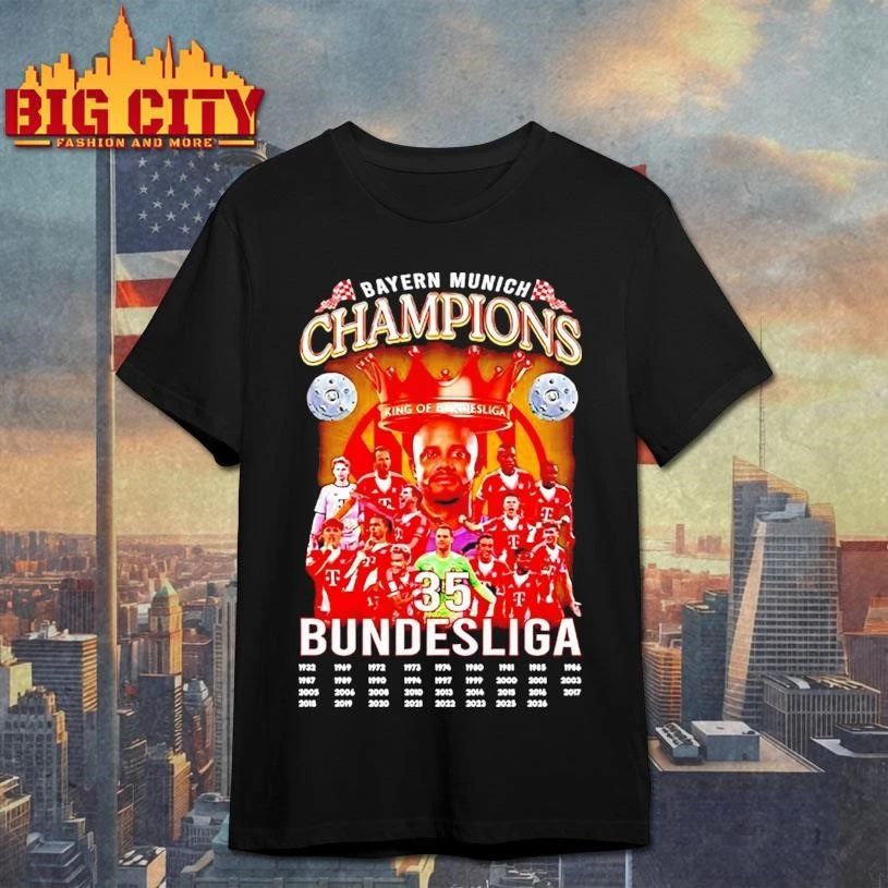 Bayern Munich 2026 Bundesliga 35x Champions Shirt