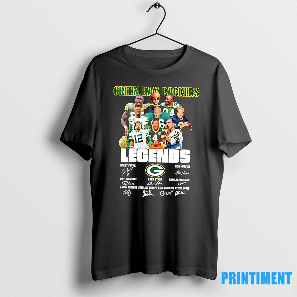Green Bay Packers Legends Signatures Several Players Tshirts Sweater