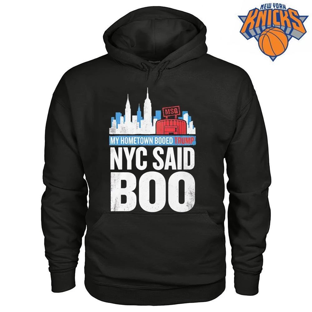 Trump Booed at MSG Shirt