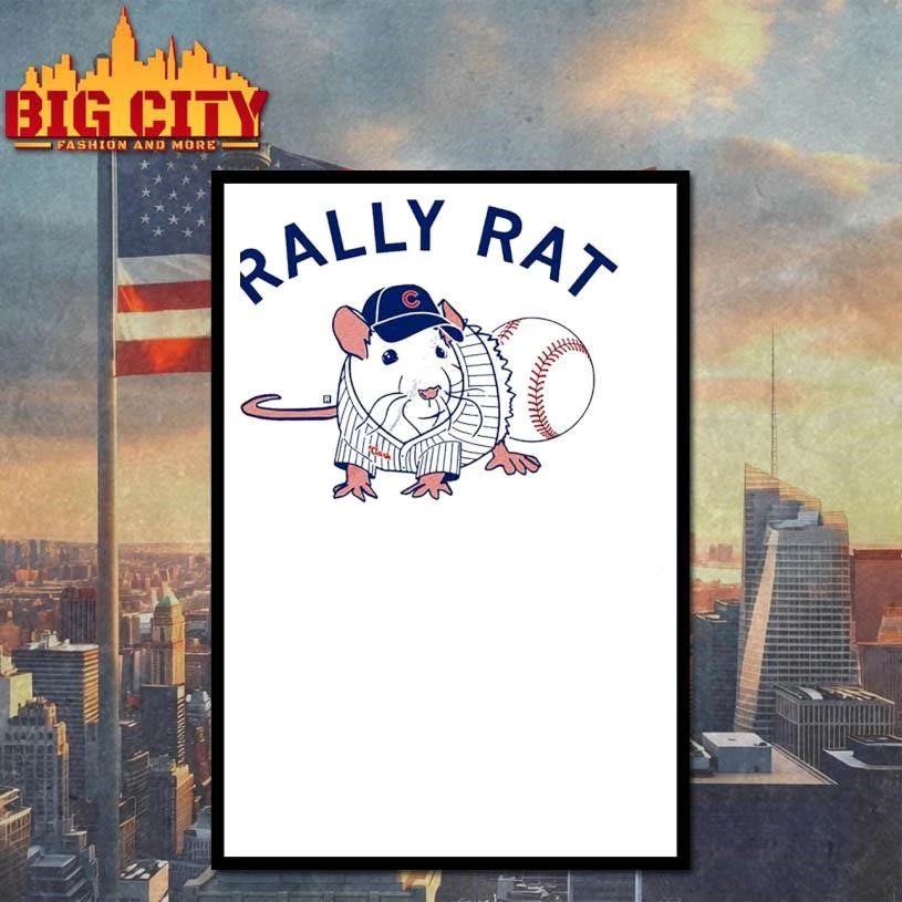 Chicago Cub Rally Rat Graphic Shirt