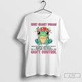 Classic Frog Short Cranky Woman Hated By Many Loved By Plenty Heart On Her Sleeve