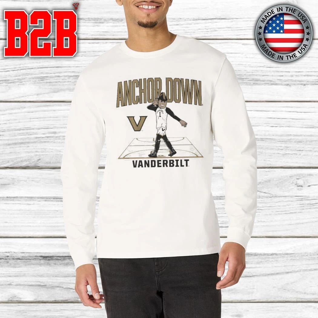 Vanderbilt Basketball Mascot Court Shirt