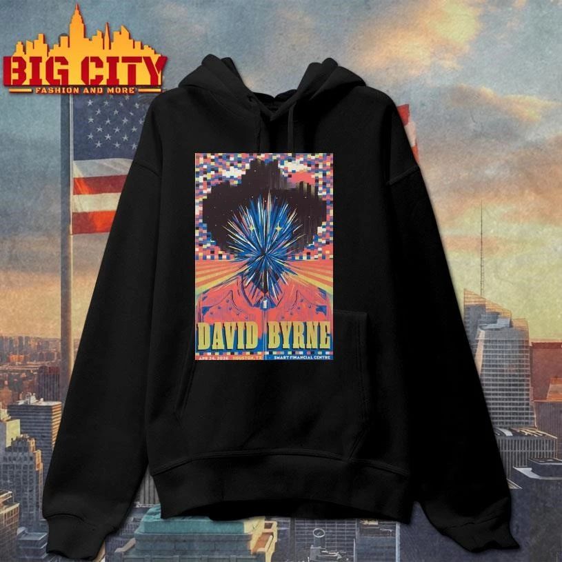 David Byrne Apr 24 2026 Houston Poster Shirt