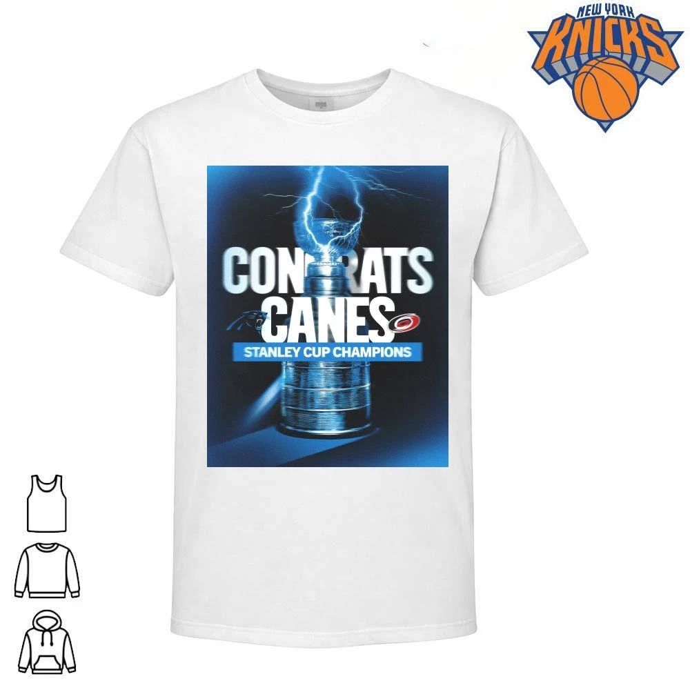 Carolina Hurricanes Stanley Cup Champions 2026 Congrats Canes Lightning Trophy Shirt