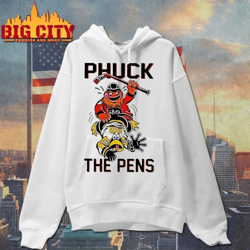 Philadelphia Flyers Vs Pittsburgh Penguins Mascot Phuck The Pens Shirt