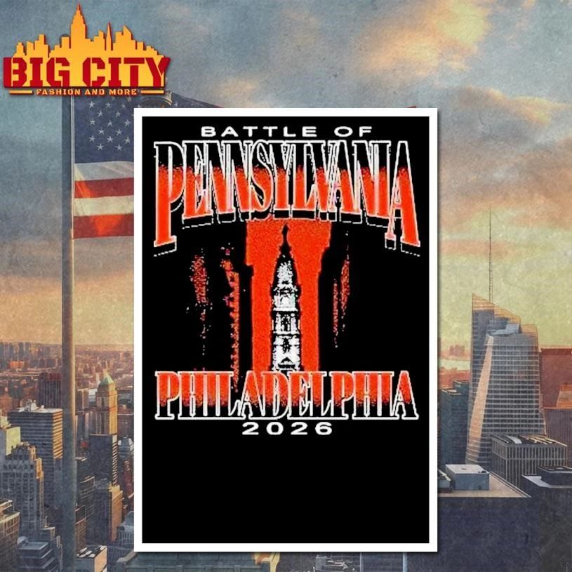 Awesome Battle of Pennsylvania Philadelphia 2026 Graphic Shirt