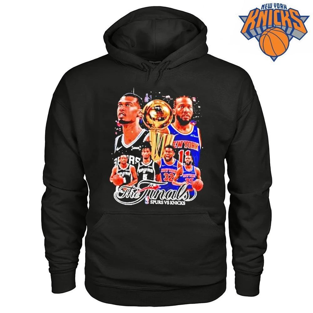 Wembanyama Johnson Brunson Randle Towns Spurs Knicks The Finals Nba 2026 Shirt