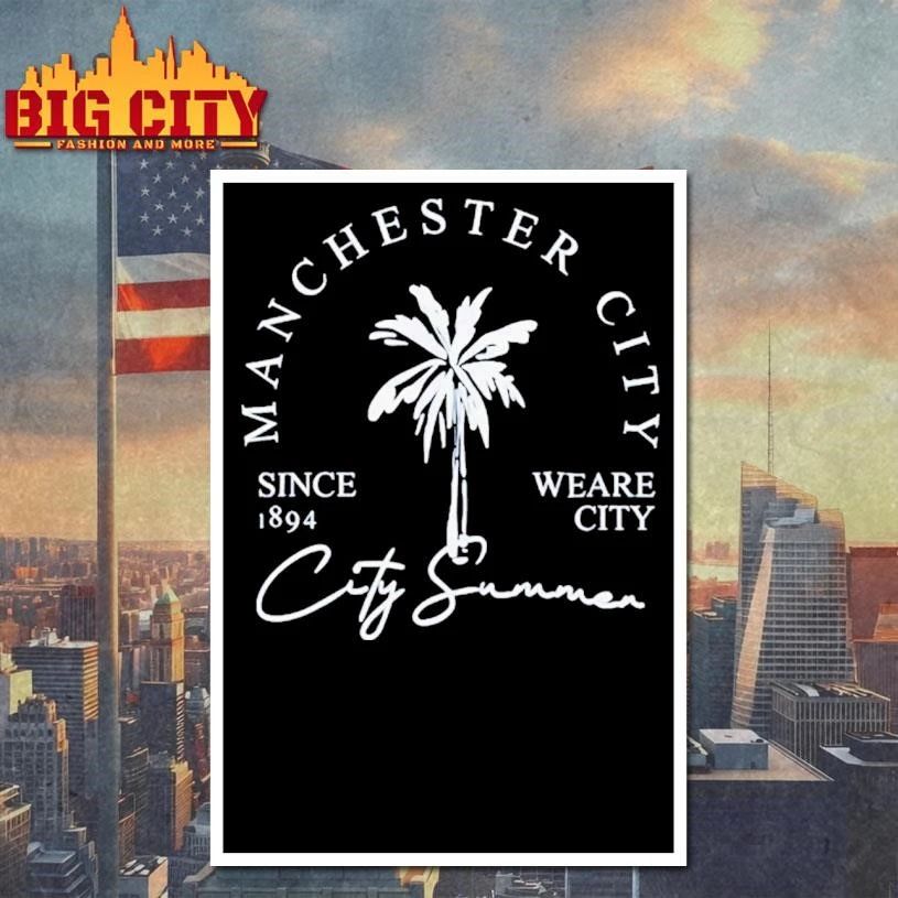 Funny Manchester City Palm Vintage Shirt